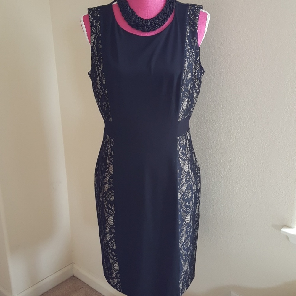 Black Lace Cocktail Dress